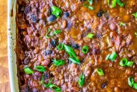 Smoky Baked Beans with Bacon Recipe