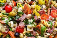 Classic Italian Antipasto Pasta Salad Recipe