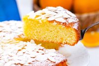 Almond Orange Cake Recipe with Zesty Orange Glaze