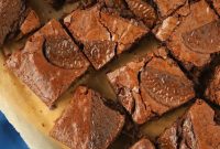 Fudgy Chocolate Orange Brownies Recipe with Zesty Glaze