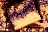 Lemon Blueberry Crumb Cake Recipe