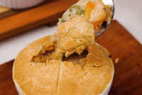 Gluten Free Chicken Pot Pie Recipe with Flaky Crust