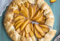 Rustic Peach Crostata or Galette Recipe