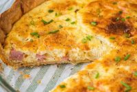 Classic Ham and Cheese Quiche Recipe