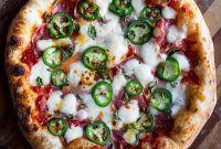 Spicy Jalapeno Pizza Recipe with Hot Honey and Coppa Salami