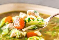 Low-Carb Chicken Zoodle Soup Recipe