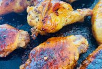Griddle-Crisped Lemon Pepper Chicken Wings