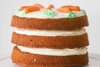 Moist Carrot Cake Recipe with Cream Cheese Frosting