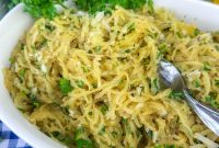 Herbed Parmesan Spaghetti Squash Side Dish Recipe