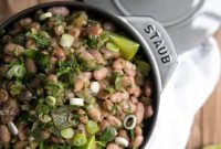 Smoky Poblano Drunken Beans