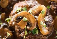 Chopped Steaks with Rich Onion Gravy