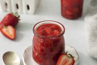 Quick Strawberry Compote Recipe for Pancakes and Yogurt