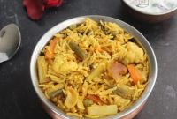Pressure Cooker Vegetable Biryani Recipe