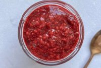 3-Ingredient Raspberry Chia Jam Recipe