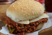 Italian Sloppy Joes Recipe with Marinara and Mozzarella