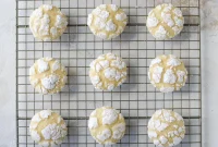 Zesty Lemon Crinkle Cookies Recipe
