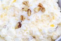 Tropical Pineapple, Rum and Coconut Fluff Salad Recipe
