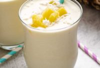 Tropical Pineapple Coconut Smoothie Recipe