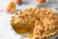 Ginger Peach Biscuit Pie Recipe