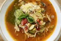 Tuscan Zucchini and Chickpea Soup Recipe