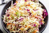 Tangy Vinegar Coleslaw Recipe