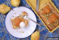 Caramelized Pear and Almond Frangipane Tart Recipe