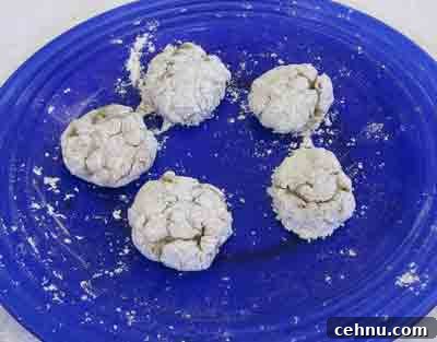 Form flattish meatballs for the greek recipe keftedes kalokairinoi summer meatballs.