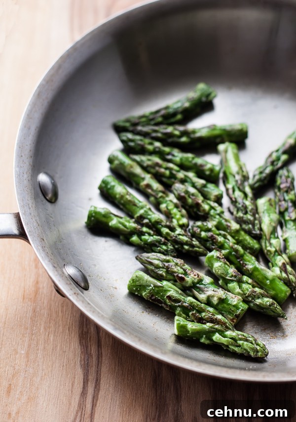 Sautéed Asparagus Tips