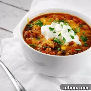 turkey taco soup