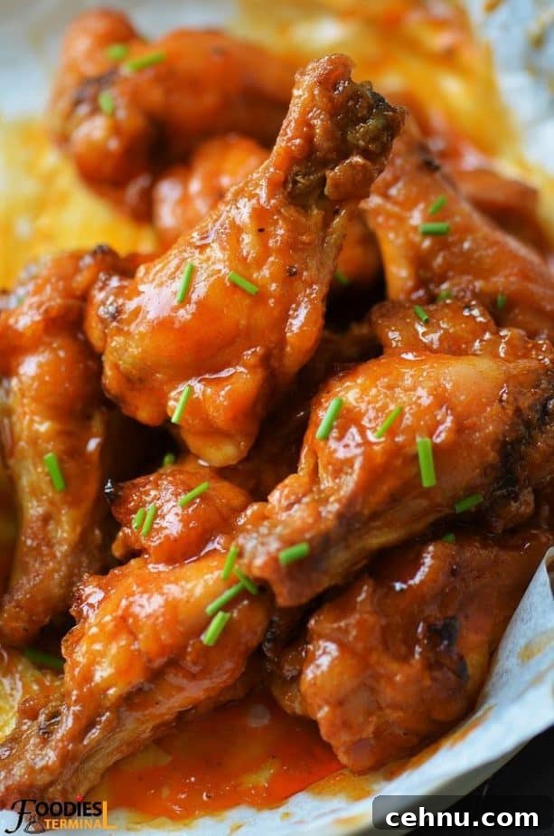 Crispy Spicy Garlic Wings Recipe 2 Spicy garlic chicken wings made with drumettes