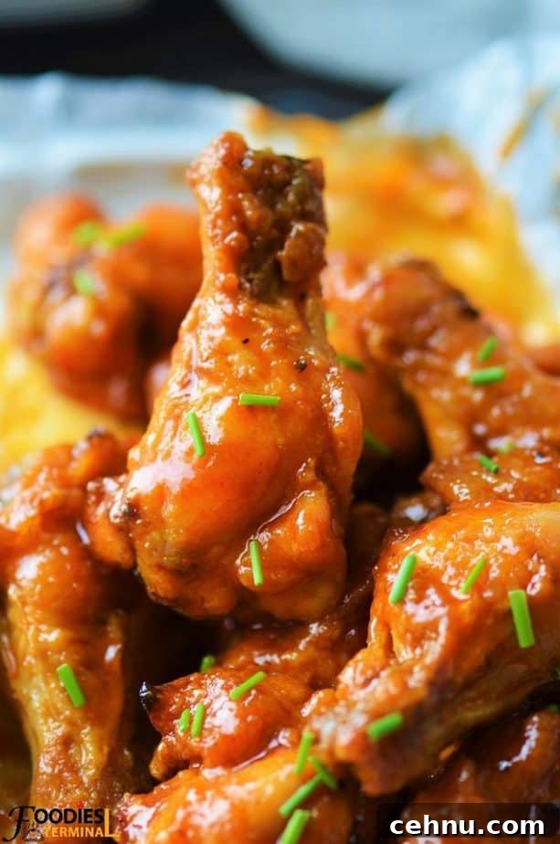 Crispy Spicy Garlic Wings Recipe 6 Copycat buffalo wild wings spicy garlic wings stacked