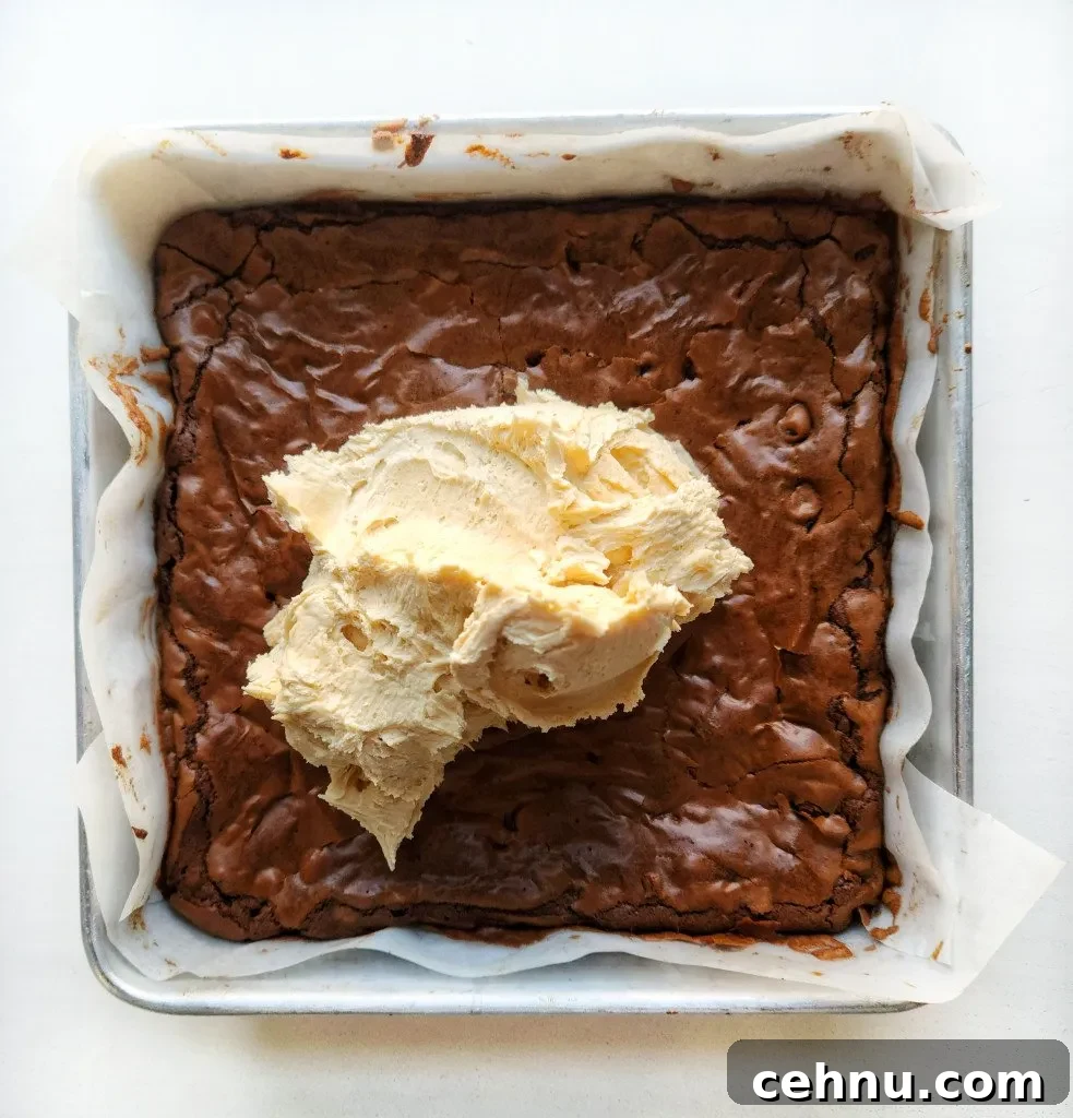 frosted espresso brownies