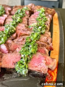 roasted garlic chimichurri
