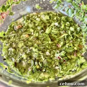 roasted garlic chimichurri recipe