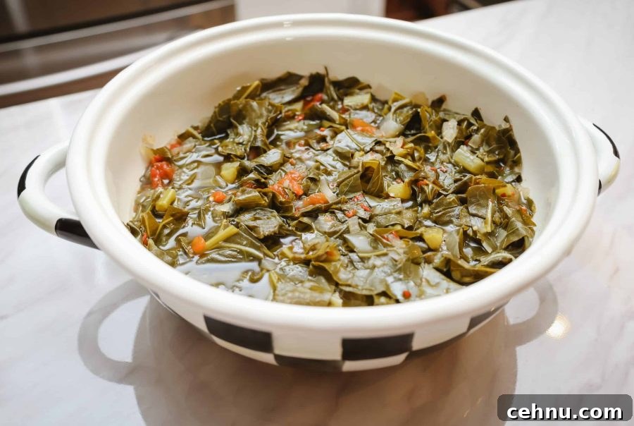 Black Folks Soul Food Collard Greens Recipe