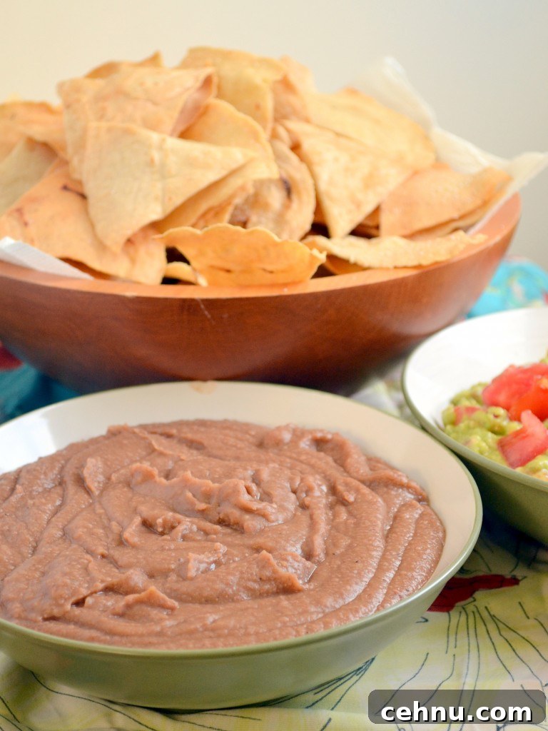 Refried Beans and Guacamole Refried Beans and Guacamole