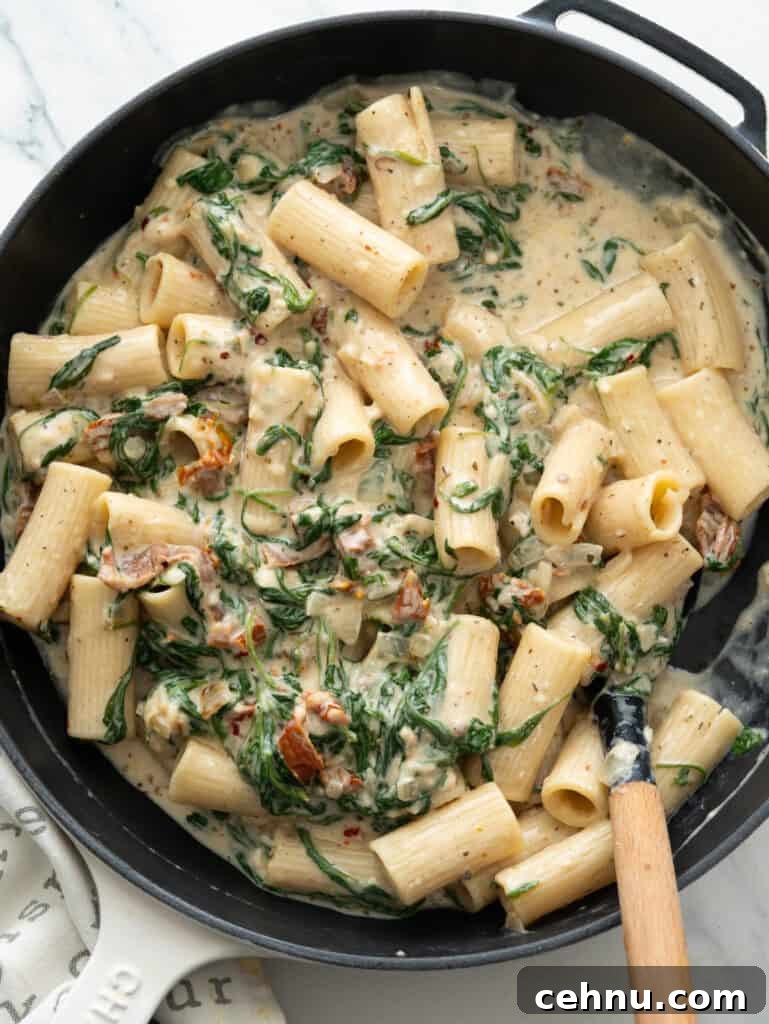One-Pot Chorizo Gnocchi Recipe 18 Creamy Spinach Pasta