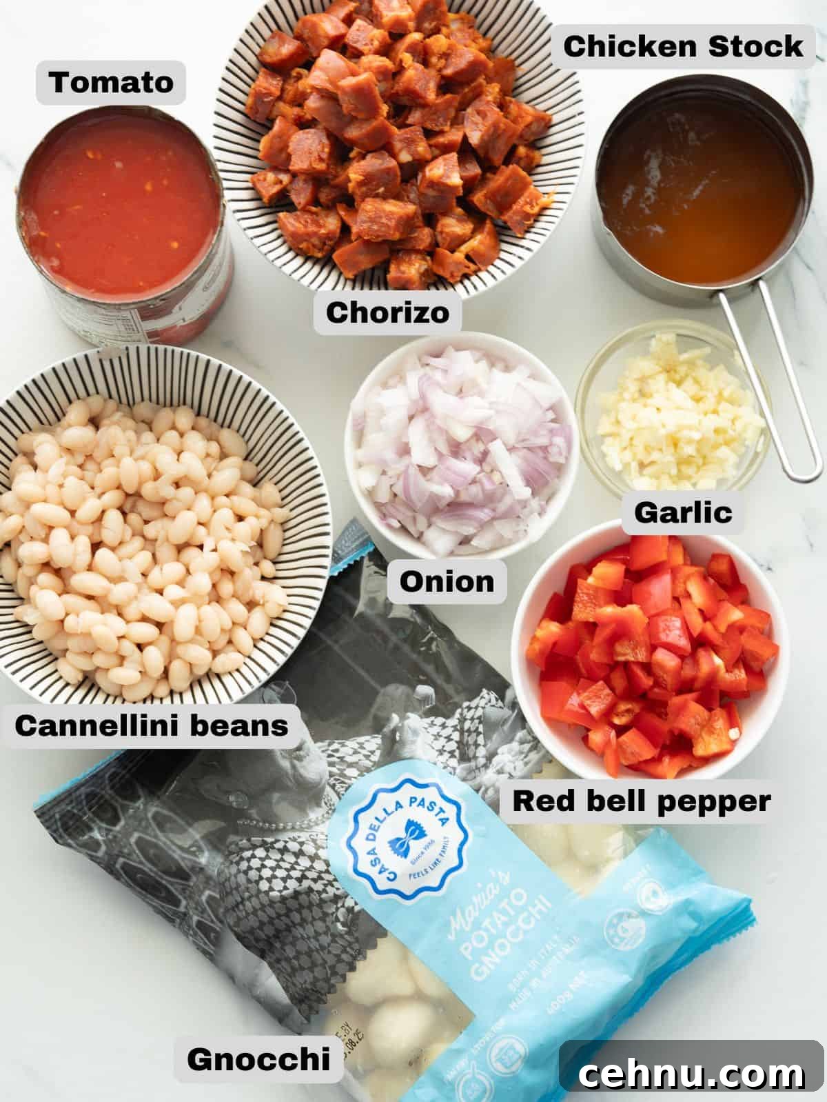 One-Pot Chorizo Gnocchi Recipe 4 Ingredients for chorizo gnocchi