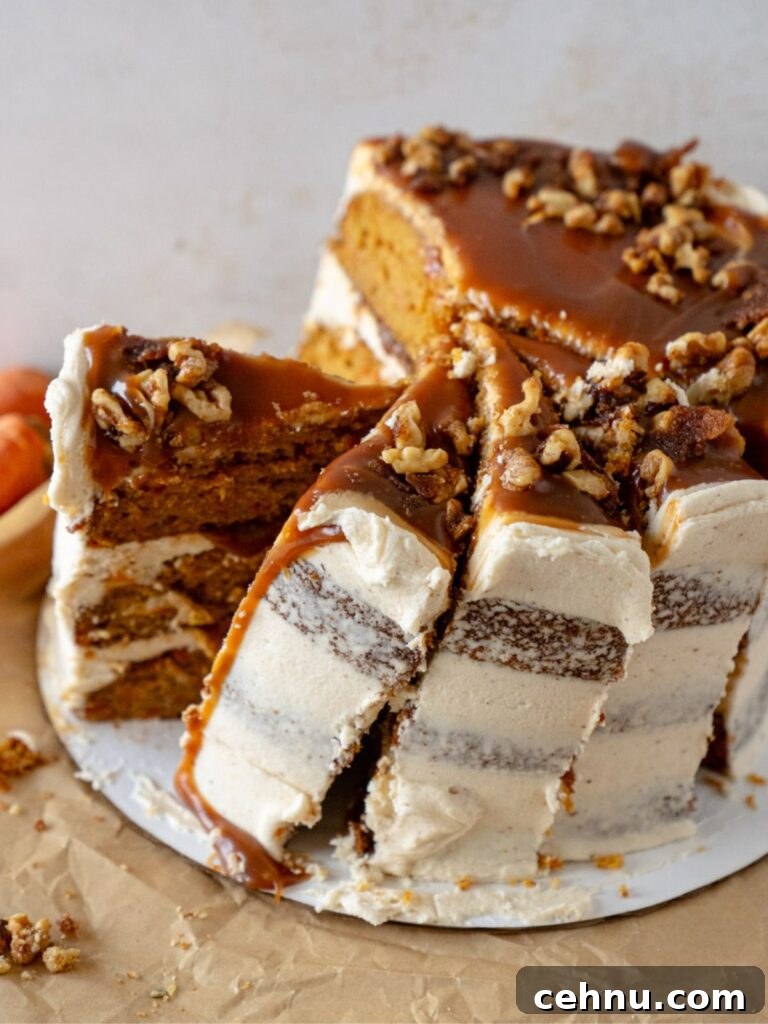 Caramel Carrot Cake with Brown Butter Frosting 2 caramel carrot cake recipe