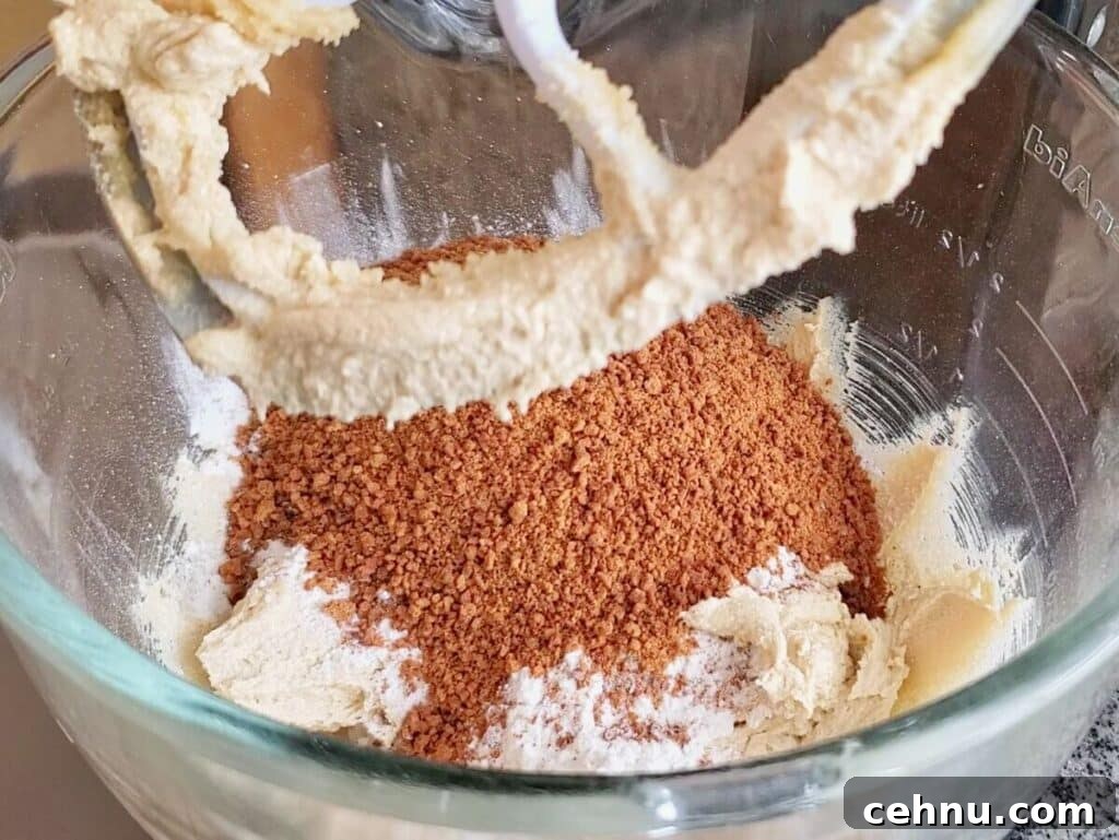 Chewy Gluten Free Smores Cookies Recipe 6 adding graham cracker crumbs on top of flour mixture.