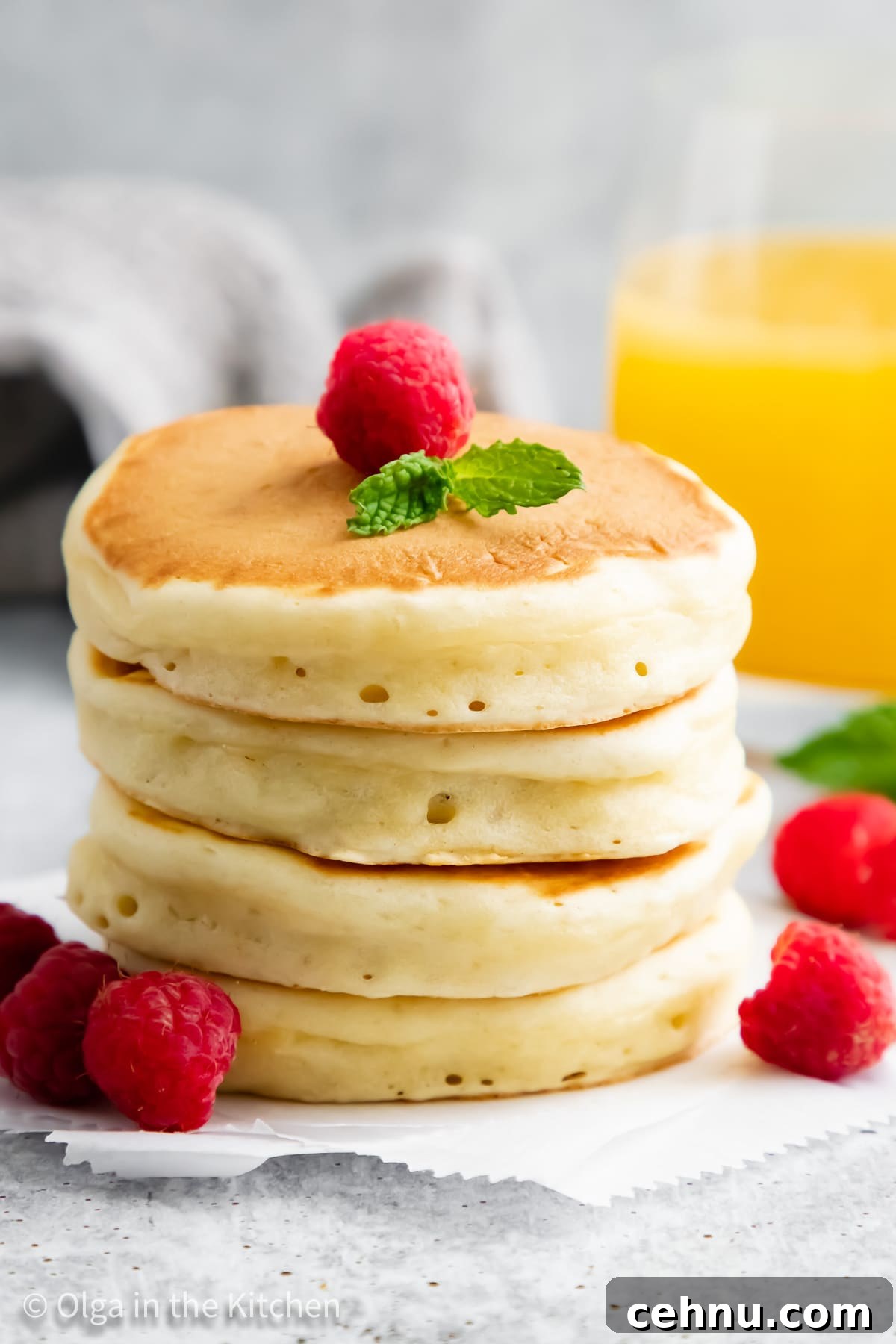 Fluffy Buttermilk Pancakes