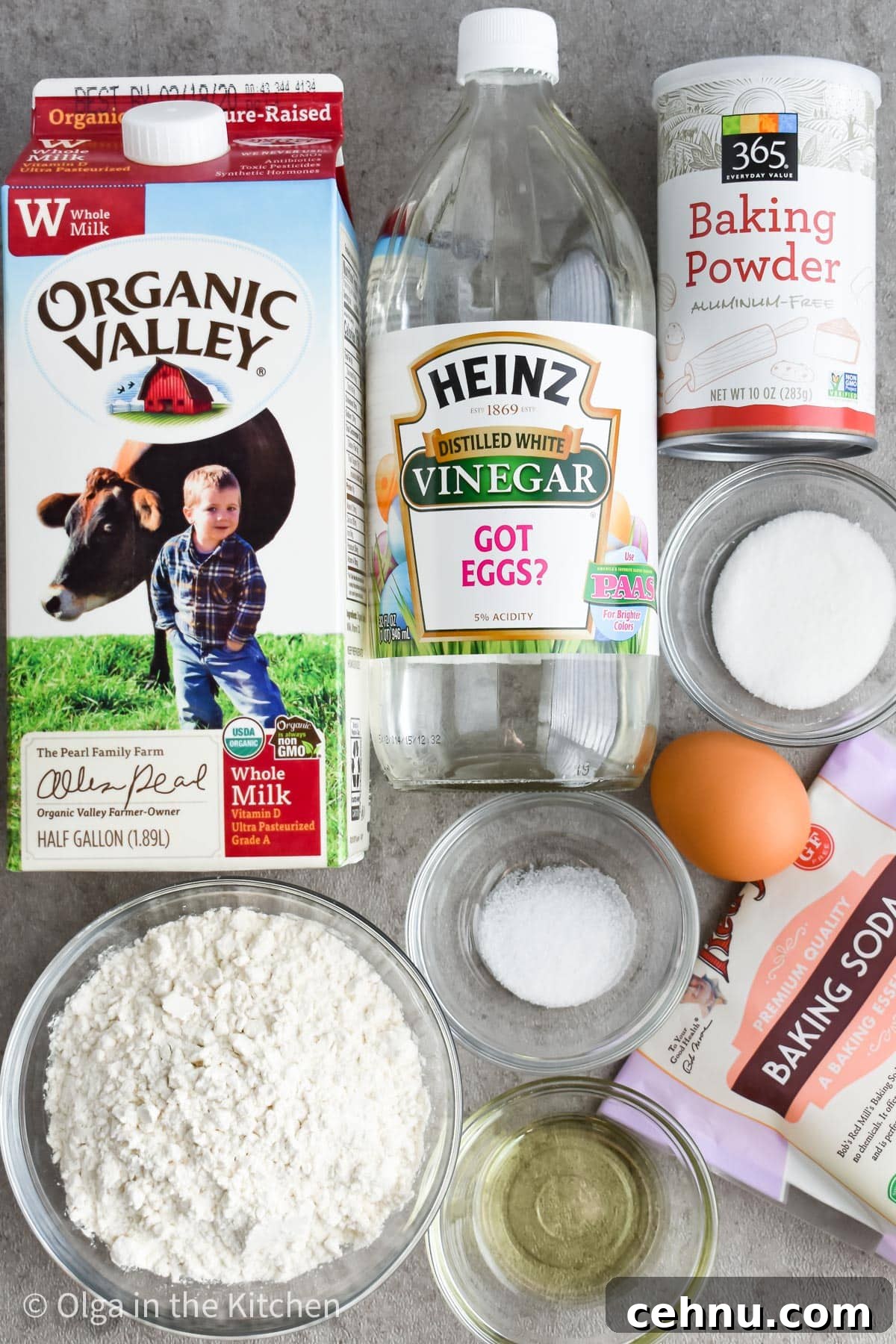 Buttermilk Pancakes Ingredients