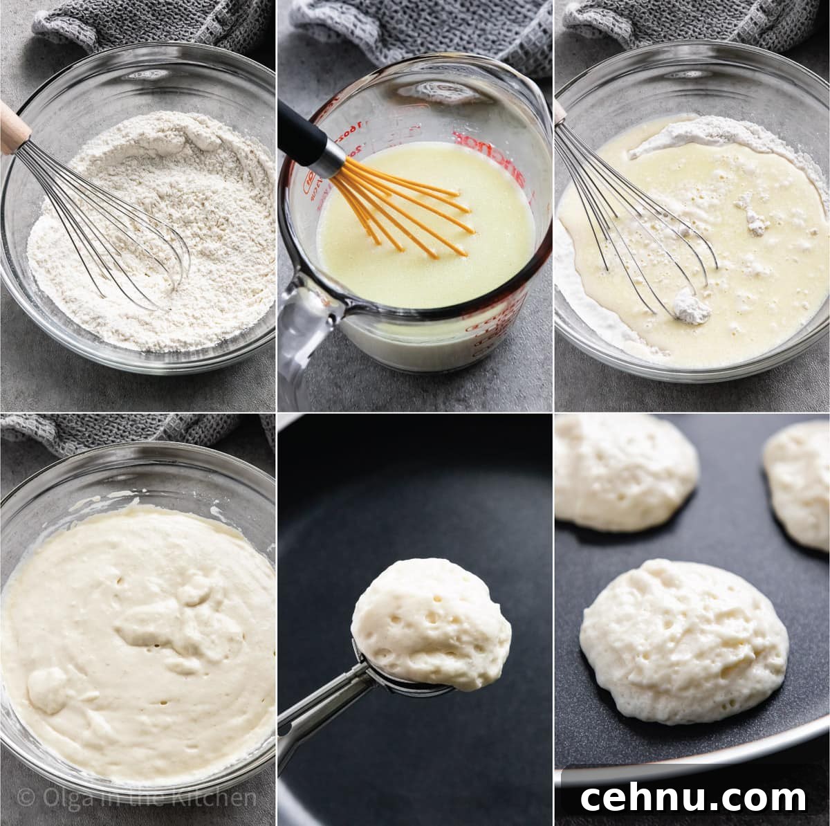 Fluffy Buttermilk Pancakes Batter