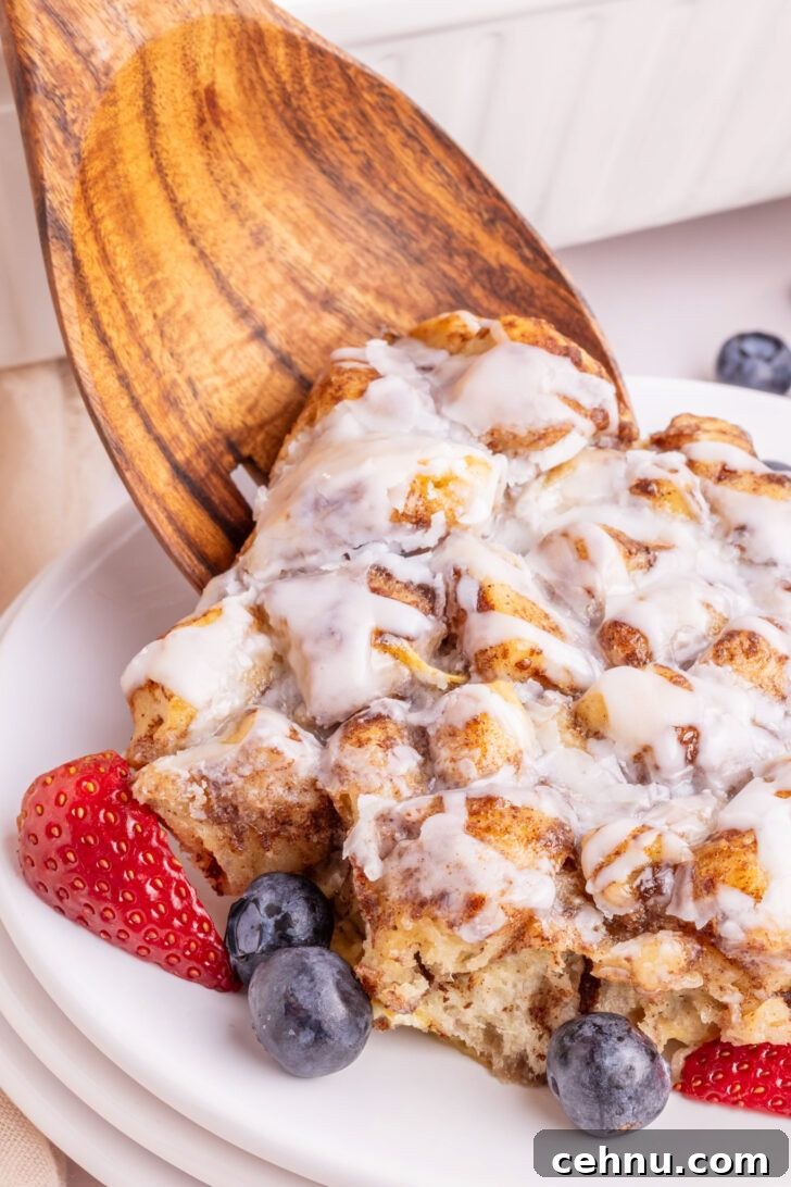21. Cinnamon Roll Casserole