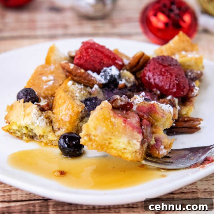 3. Overnight French Toast Casserole