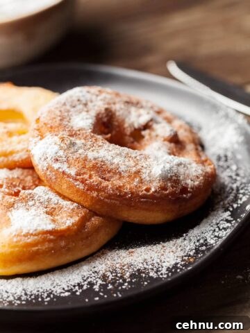 Gluten Free Apfelringe (Fried Apple Rings)