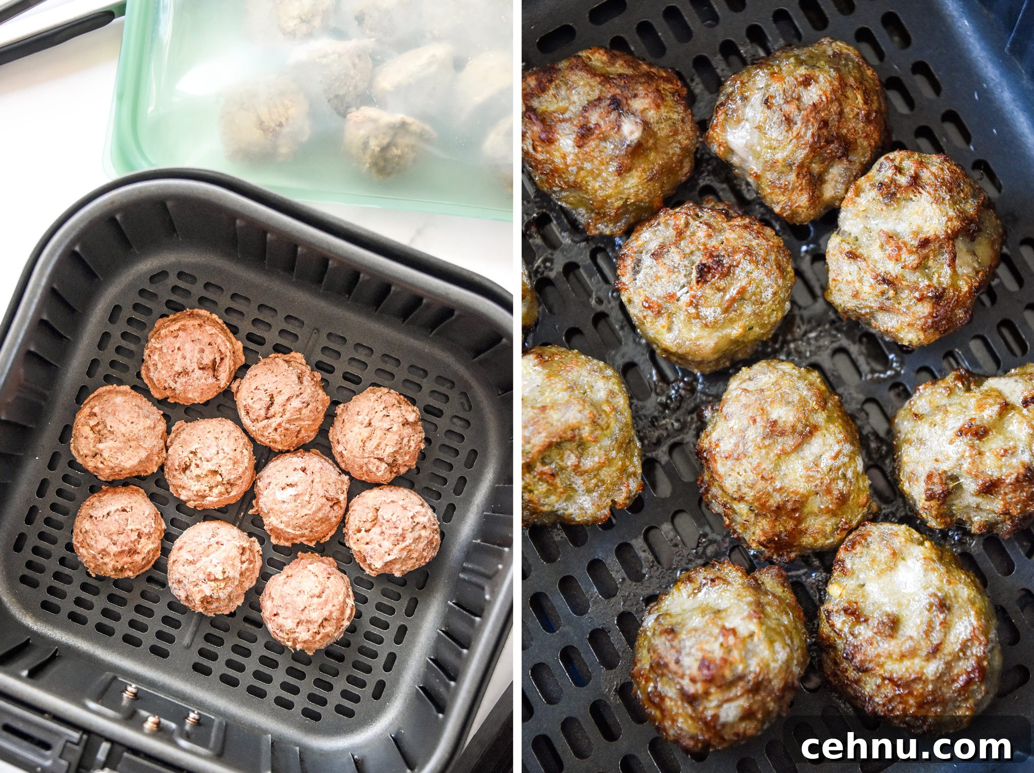 Make-Ahead Freezer Meatballs Recipe for Meal Prep 9 air fryer meatballs