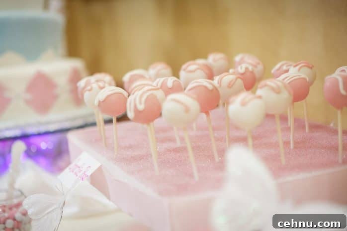Snowman cake pops and mini Charlottes