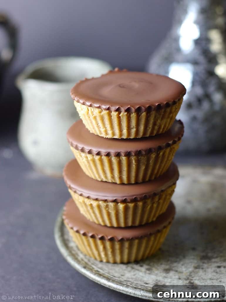 vegan hazelnut chocolate fudge cups