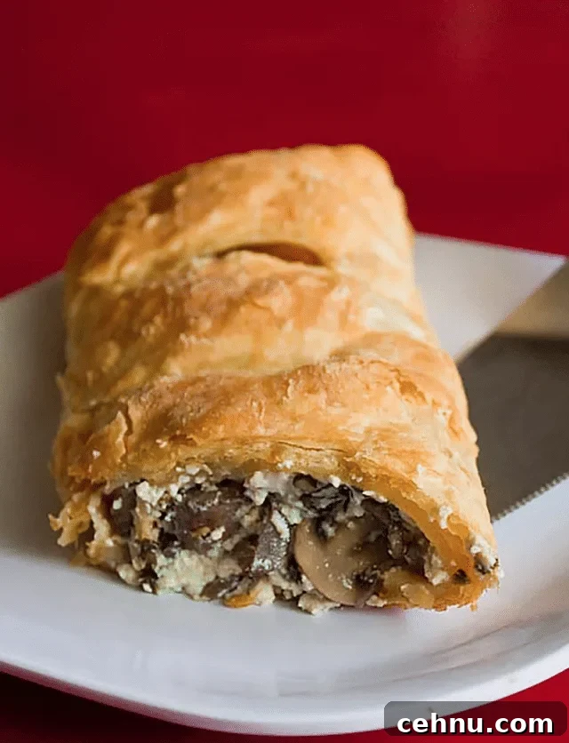 easy puff pastry recipes for parties with mushrooms